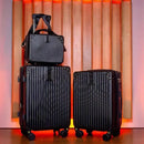 [Promo do Mês] 2 Malas Bordo Viagem + Frasqueira | Cadeado Numérico | Rodinhas 360°